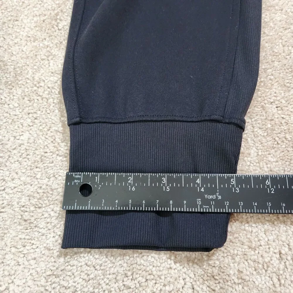 Athleta Jogger Women M Black Venice High Rise Stretch Elastic Waist